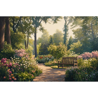 tableau le jardin